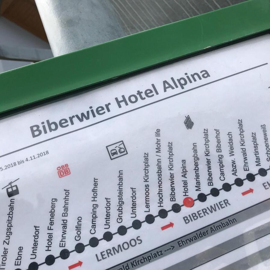 Hotel Alpina Regina Biberwier Exteriör bild